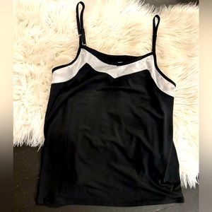 Anne Klein Mesh Insert Camisole